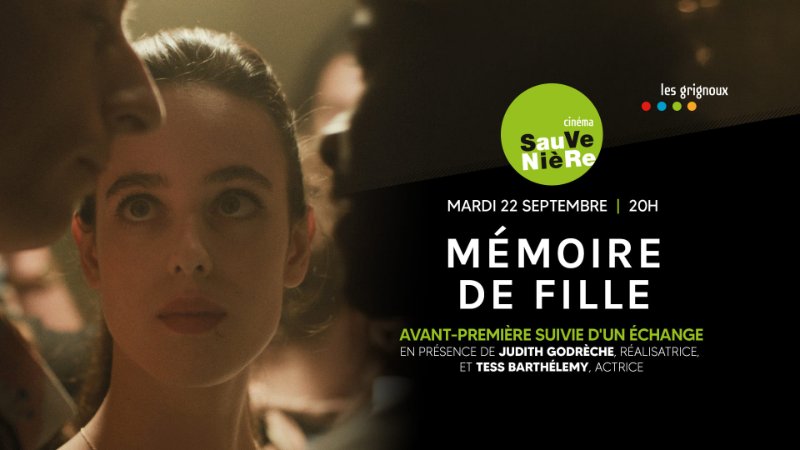 Gagnez 5x2 places pour l'avant-première de "Mémoire de fille" au Cinéma Sauvenière !